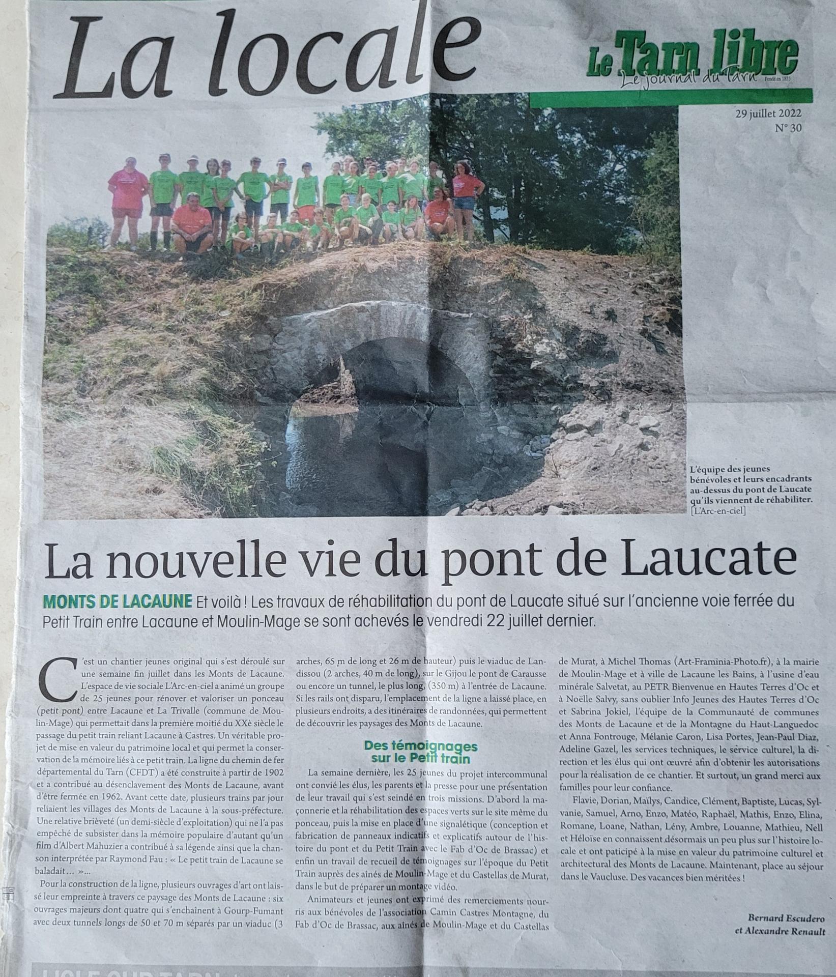 Pont de laucate 1